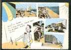 CPSM - Le Canet (66) - Multivues - Allo ! Ici La Mer ... Pin Up  Téléphone ..( COMBIER CIM 500 T) - Canet Plage