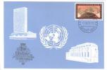 UN Genf - Blaue Karte / Blue Card (V084) - Storia Postale