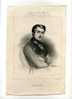 - PORTRAIT DE GERALDY . LITHO DU XIXe S. - Lithographien