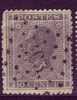 N° 17 LP 105 ECAUSSINNES  NIPA +150 - 1865-1866 Profilo Sinistro