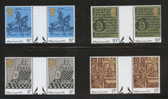 GB 1978 CAXTON PRINTING SET OF 4 GUTTER PAIRS NHM - Sin Clasificación