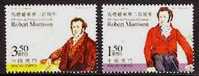 2007 MACAO MACAU 200 Years Of Robert Morrison Arrival In China 2V - Unused Stamps