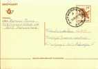 A00029 - Entier Postal - Carte Postale N° 197 - Oiseaux Indigènes - 14,00 Fr Brun Sur Crème - Chouette Chevêche - N - Cartes Postales 1951-..
