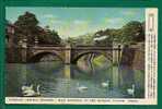 JAPAN - NIJUBASHI, (Double Bridges) Main Entrance To Imperial Palace In Tokyo, POSTCARD Sent In 1961 Air Mail To USA - Tokyo