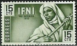 SPAIN (IFNI)..1953..Michel # 126...MLH. - Ifni