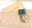 Carta Correo INTERIOR Tarjeta Visita BARCELONA 1924 - Brieven En Documenten