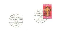 Germany - FDC Mi-Nr 834 (V091)- - 1961-1970