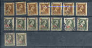 Belgie Ocb Nr :  LOT 570 - 571 + D25 Open Kraag (zie Scan  ) - 1936-1957 Open Collar