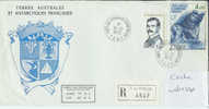 2151 KERGUELEN - RECOMMANDE- N° 76; PA 54 - Briefe U. Dokumente