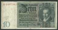 GERMANY - DEUTSCHES REICH - 10 Reichsmark 1929 - 10 Mark