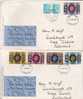 UK FDC MICHEL 739/43 €4.00 - Lettres & Documents
