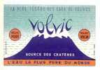 Buvard Volvic: Source Des Crateres, Volvic Volcan, Eau La Plus Pure Du Monde, Sofoga Alfortville (07-3328) - Lebensmittel