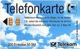 @+ Allemagne : P04 - 50DM - 02/91 - P & PD-Series: Schalterkarten Der Dt. Telekom