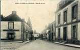 87- HAUTE VIENNE- St SULPICE Les FEUILLES - RUE De La PAIX - CARTE RARE - CLICHE DE NUSSAC De GUERET En CREUSE 23 - Saint Sulpice Les Feuilles