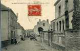 87 - HAUTE VIENNE - St SULPICE Les FEUILLES - RUE De La POSTE - BELLE CARTE - Saint Sulpice Les Feuilles