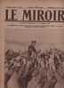 60 LE MIROIR 17 JANVIER 1915 - TOMBES - LE CAIRE - JERSEY - HAUTEVILLE - SAPE - YPRES - MASCOTTE - WATERLOO ... - General Issues