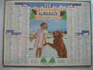 ALMANACH DES POSTES &TELEGRAPHES 1956 CHIEN DONNE LA PATTE ETAT VOIR SCANN PAS FACILE A TROUVER COMPLET AU VERSO - Groot Formaat: 1941-60