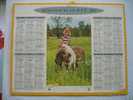 ALMANACH DES POSTES & TELEGRAPHES 1967 CHEVAL CAVALIERE   ETAT  VOIR SCANN PAS FACILE A TROUVER COMPLET - Groot Formaat: 1961-70