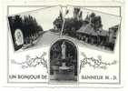 Banneux (Sprimont). Notre-Dame. Bonjour. 3 Vues: Source, Chapelle. Onze-Lieve-Vrouw. Groeten. 3 Zichten: Bron, Kapel. - Sprimont