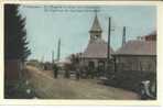 Banneux (Sprimont). La Chapelle Et Route Vers Louveigné. Colorisée. De Kapel En De Weg Naar Louveigné. Gekleurd. - Sprimont