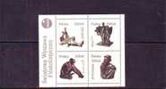 POLONIA 1992 - BF 129** - Sculture - Blocs & Hojas