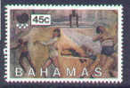 88N0310 Gymnastique Course De Haies Lancer De Javelot 667 Bahamas 1988 Neuf ** Jeux Olympiques De Seoul - Gymnastik