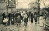 94 - VAL De MARNE - MAISONS ALFORT - RUE  PASTEUR - INONDATIONS De 1910 - BELLE CARTE - Maisons Alfort
