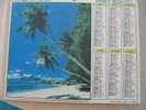 CALENDRIER ALMANACH DES  P.T.T. 1983  SAINTE MARINE FINISTERE 29   ANTILLES - Groot Formaat: 1981-90