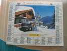 CALENDRIER ALMANACH DES  P.T.T DE 1999  RAMSAU BAVIERE  CHALET - Groot Formaat: 1991-00