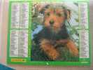 CALENDRIER ALMANACH DES  P.T.T DE 2000  / CHIENS - Formato Grande : 1991-00