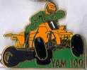 Yam 100. Le Quad . Cartouche Vert. Pilote Vert - Motos