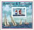 ANTIGUA & BARBUDA 1988 Sailing Ships $5,Imperf.souvenier Sheet [non Dentelé,ungezähnt,no Dentado,ongetande] - Zeilen