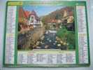 CALENDRIER ALMANACH DES P.T.T. DOUBLE PHOTOS/ 2004 / KAYSERSBERG BORD ILL ALSACE  / TEMPLE NEUF METZ LORRAINE 57 - Groot Formaat: 2001-...