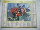 CALENDRIER ALMANACH DES P.T.T. DOUBLE PHOTOS/ 2005 / BOUQUETS DE FLEURS - Formato Grande : 2001-...