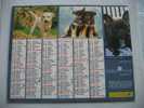 CALENDRIER ALMANACH DES P.T.T. DOUBLE PHOTOS/ 2003 /CHIENS CHATS - Formato Grande : 2001-...