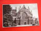 Exeter Catedral West Front, Cars   Cca 1910-20   VF++  D6999 - Exeter