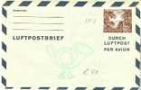 BLN215 / Luftpost GA 60 Pfg See/Bäume/Flugzeug - Postcards - Mint