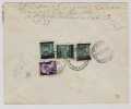 1634)raccomandata Con 3x2£/25c. Monumenti Distrutti+1£ Imperiale S:F: Da Valledolmo A Palermo Il 20-1-1946 - Poststempel