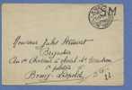 Brief Met Stempel HUY 1 / CENTRE TOURISTIQUE Op 13/1/1940 (Mobilisatie) - Cartas & Documentos