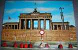 Germany,Berlin,Brandenburger Tor,Berlin Wall,Cold War,History,postcard - Porte De Brandebourg