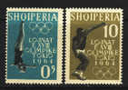 SHQIPERIA-Albanien 1964 ** / Mi: 657,61 / Z 87. - Sommer 1964: Tokio