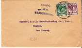 Si005/  SINGAPUR -  Brief,  König Georg, 2 U.10 C. 1939. PASSED FOR TRANSMISSION - Singapour (...-1959)