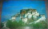China,Tibet,The Potala Palace,postcard - Tíbet