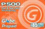 PHILIPPINES 500 PESOS  GSM  MOBILE  PHONE  CALL & TEXT  ORANGE   CARD READ DESCRIPTION !! - Filipinas