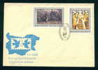 Bulgaria Special Seal 1968.V.5. / Day Bulgarian Stamp / MAP CARRIER PIGEON FLAG LION Animals - Pigeons & Columbiformes