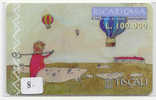 Télécarte ITALY TISCALI  (8) Phonecard Italia Pincarte - Öff. Gedenkausgaben