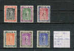 Luxemburg 1937 - Yv. 294/99 Postfris/neuf/MNH (no Gum) - Nuevos