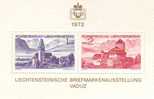 LIECHTENSTEIN 1972 - BF 12** - LIBA - Blocks & Sheetlets & Panes