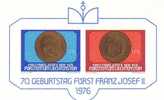 LIECHTENSTEIN 1976 - BF 13** -  - Franz Josef II - Blocks & Sheetlets & Panes