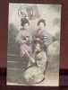 21920 Trois Jeunes Femmes Avec Ombrelles En Papier  Cachet Tokyo Belle Carte - Tokyo